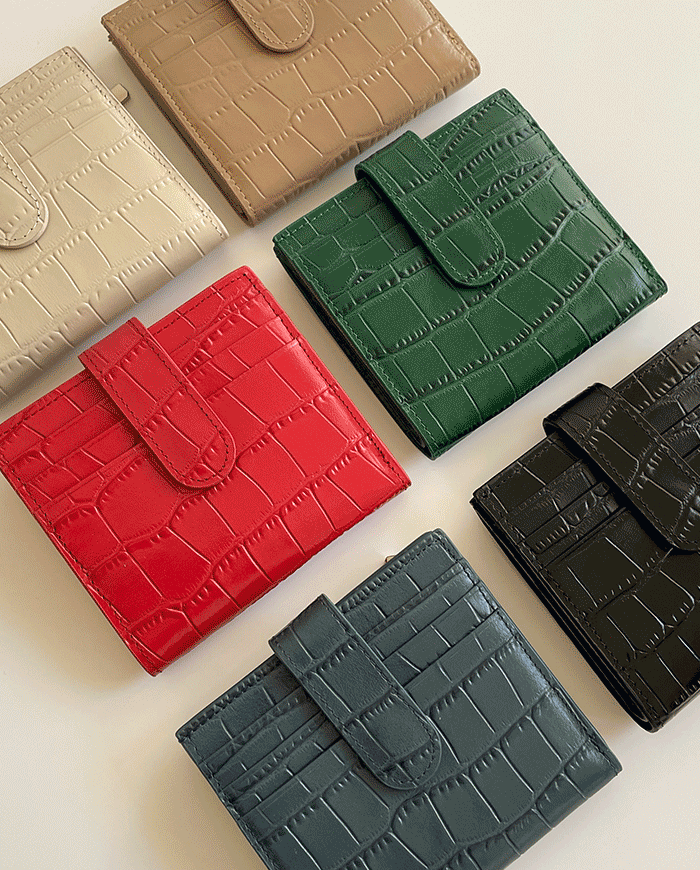 [소가죽] color mood wallet