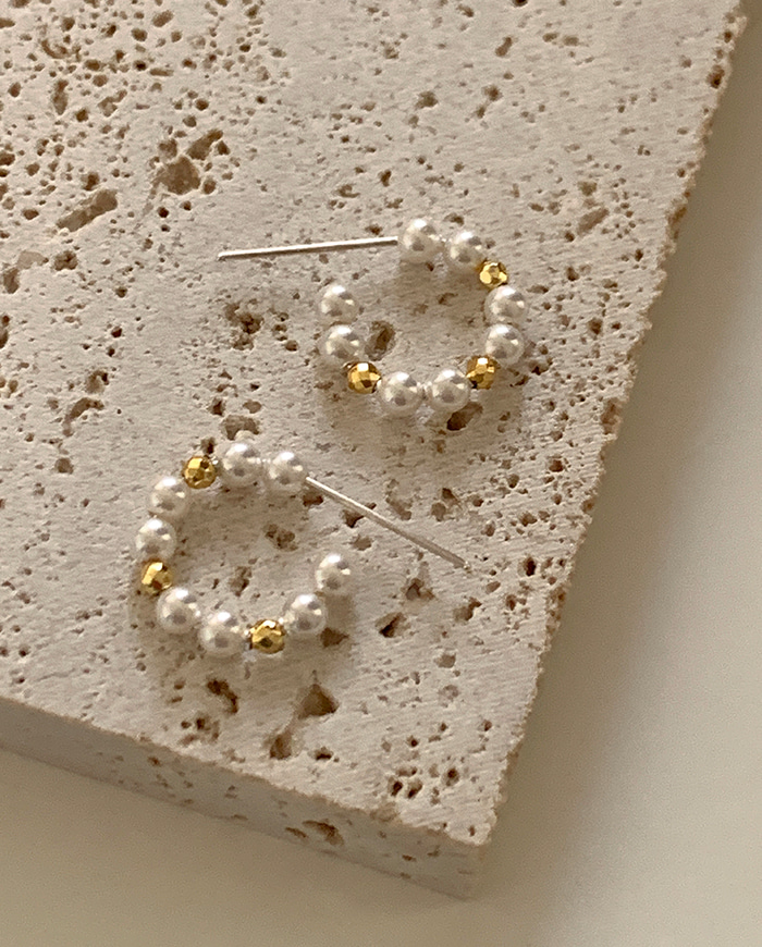 [925 Silver] Lovel earrings E 05