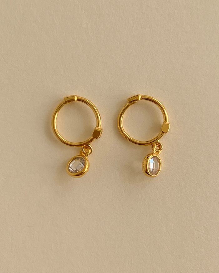 [SALE][925 Silver] Rattle earrings E 155