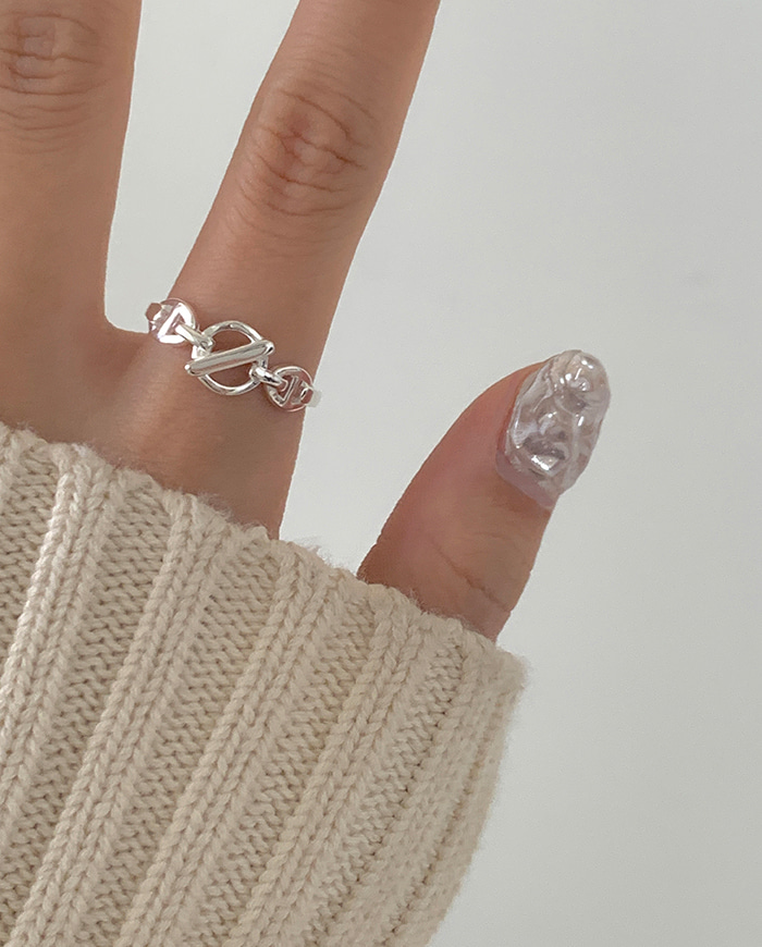 [925 Silver] Connecting ring B 01
