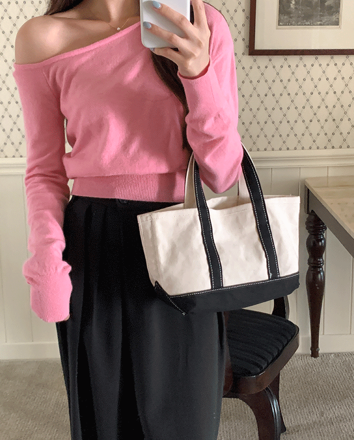 Casual Cotton Shoulder Bag