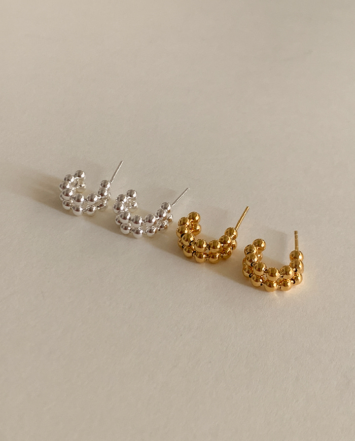 [925 Silver] Dayni earrings E 82