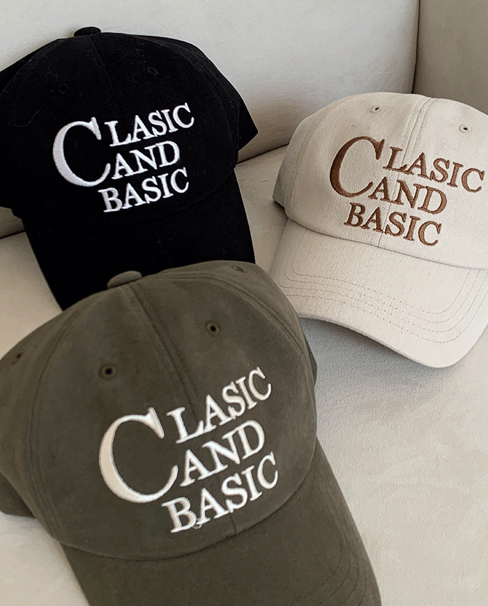 C&amp;B Basic ball cap