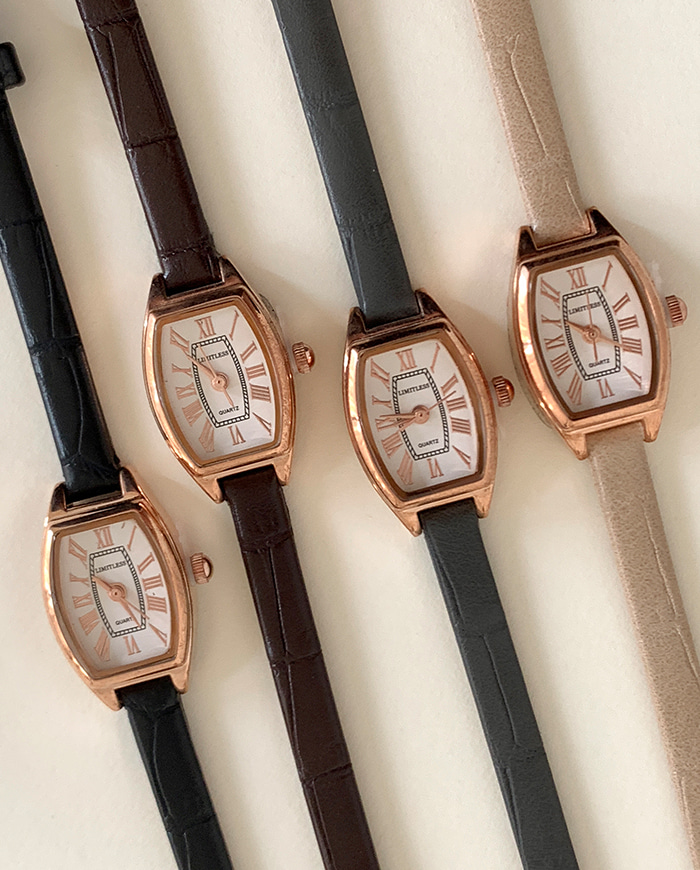 [소가죽] London leather watch
