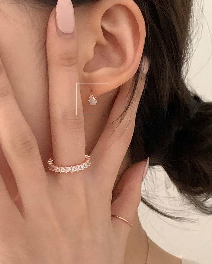 [925 Silver] Universe earrings E 201